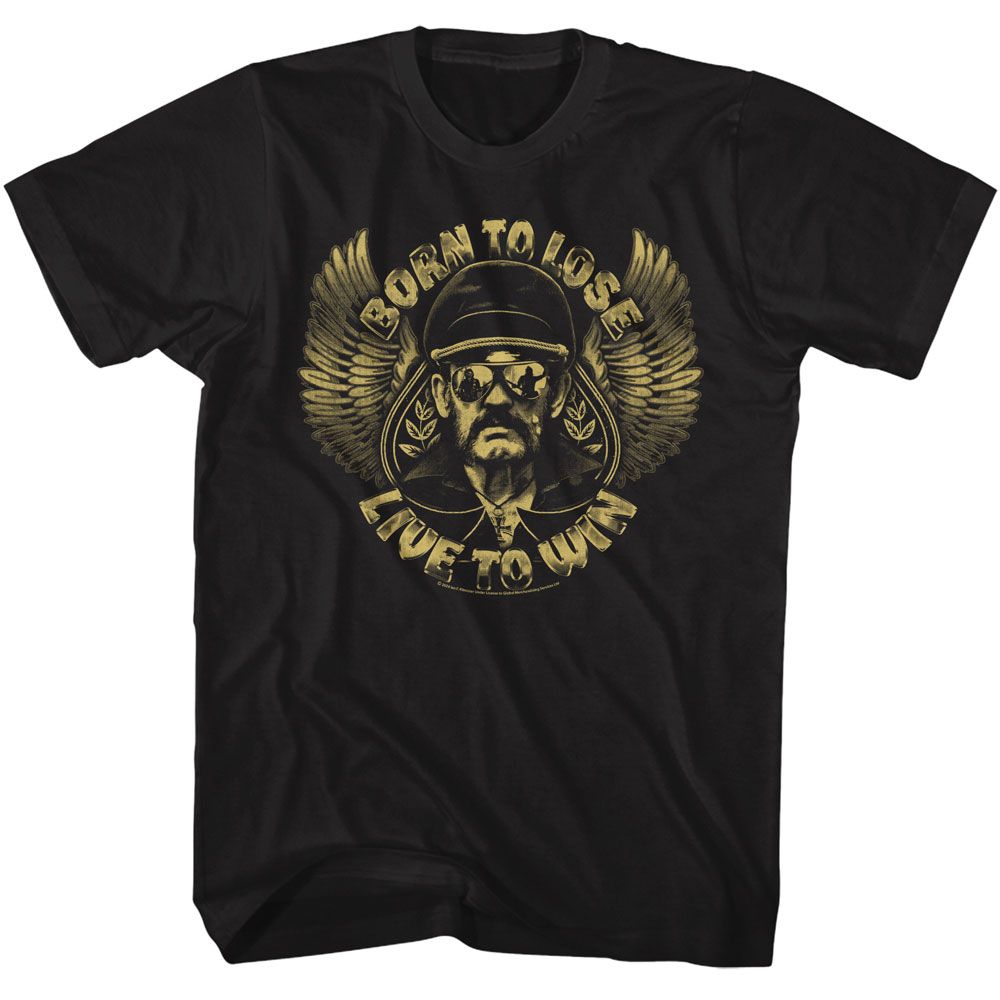 LEMMY Eye-Catching T-Shirt, Born to Lose