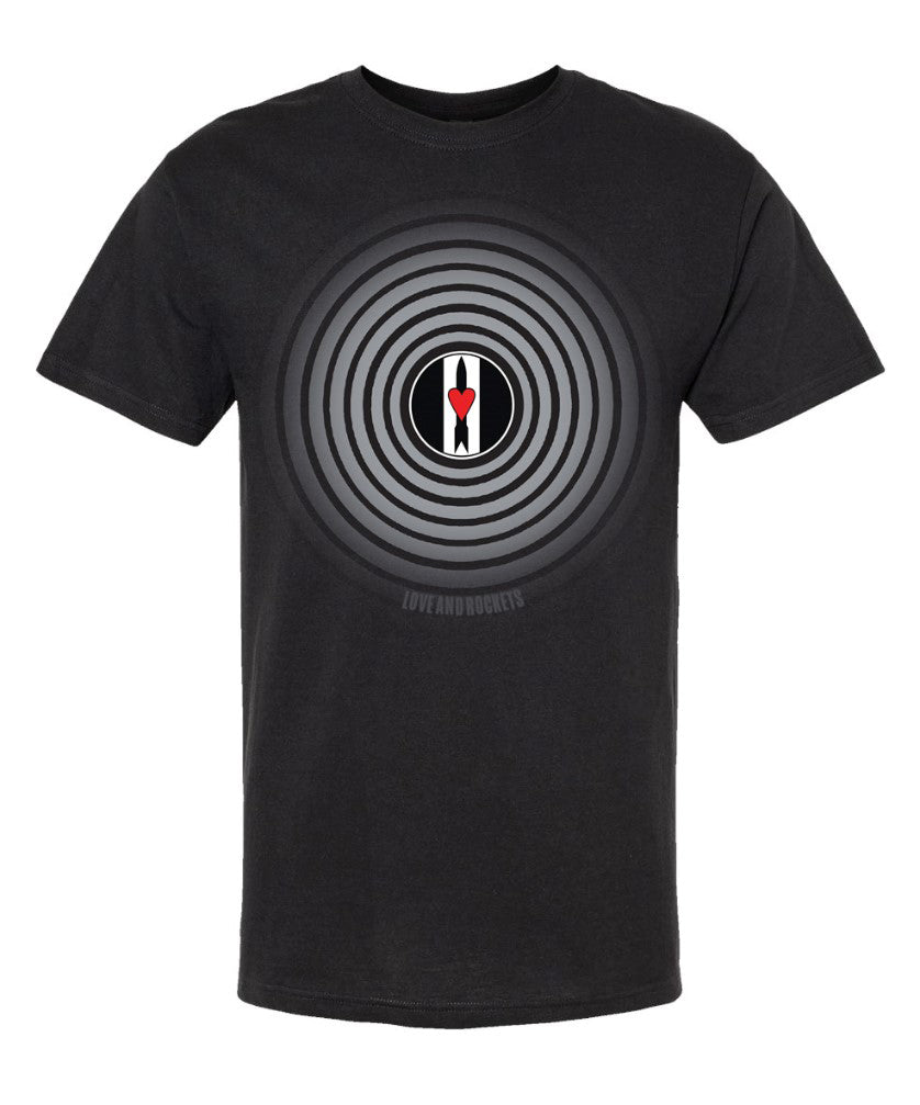 LOVE AND ROCKETS T-Shirt, Bullseye Logo