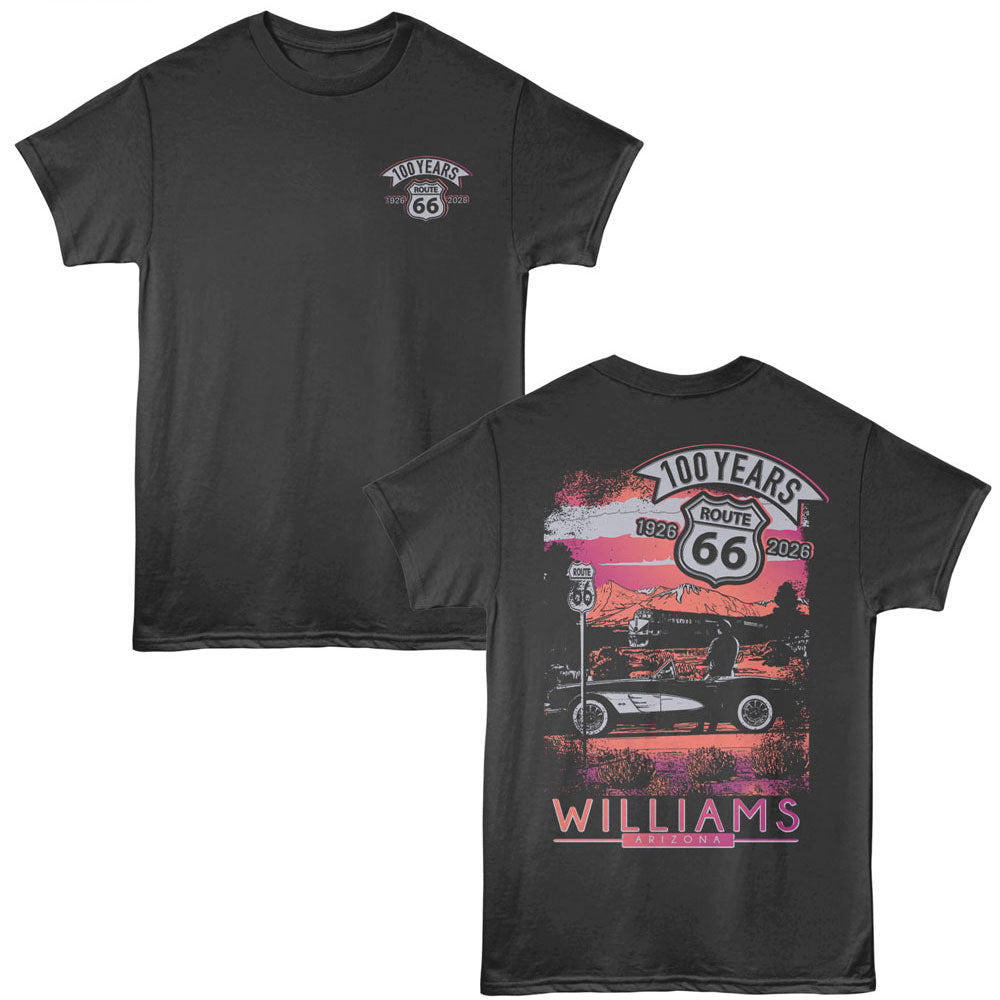 ROUTE 66 Eye-Catching T-Shirt, 100 YEARS