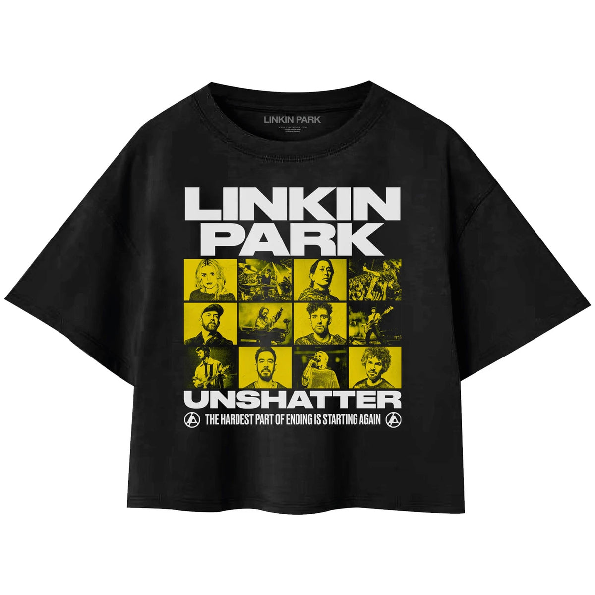 LINKIN PARK Attractive Crop Top, Unshatter