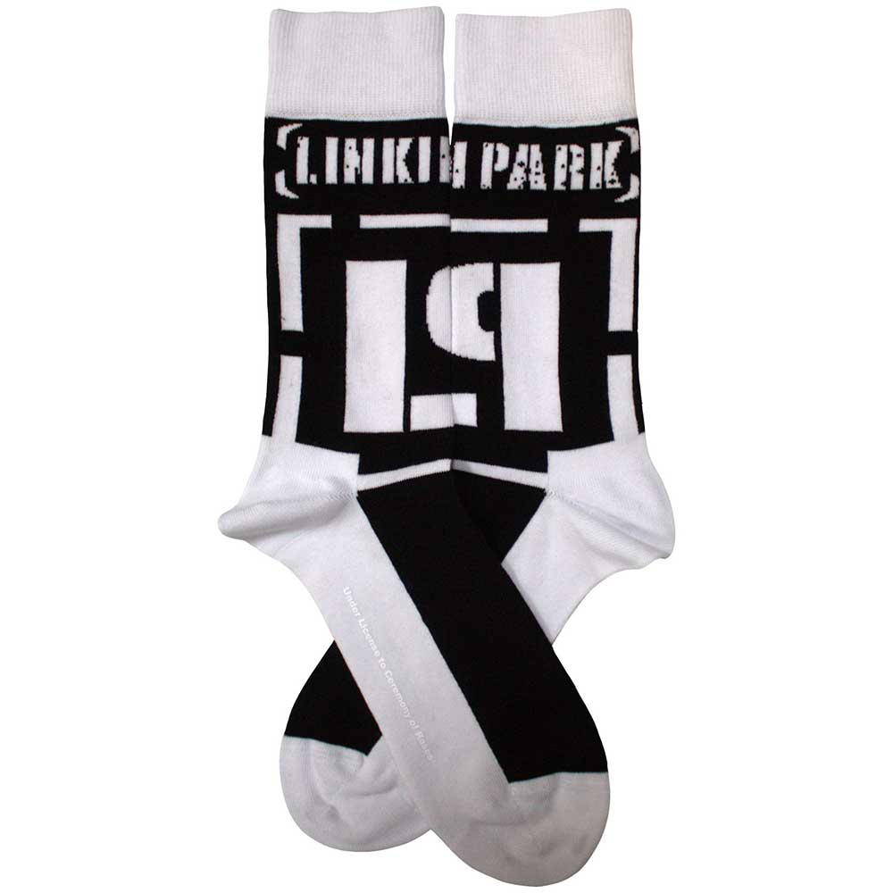LINKIN PARK Unisex Ankle Socks — Brackets Logo