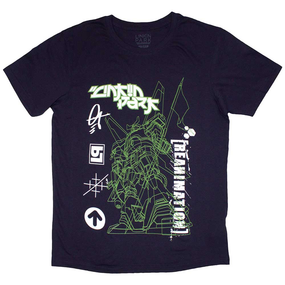 LINKIN PARK Attractive T-Shirt, Reanimation Robot Sketch