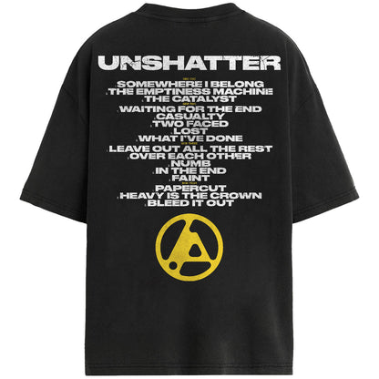 LINKIN PARK Attractive T-Shirt, Unshatter Tracklist
