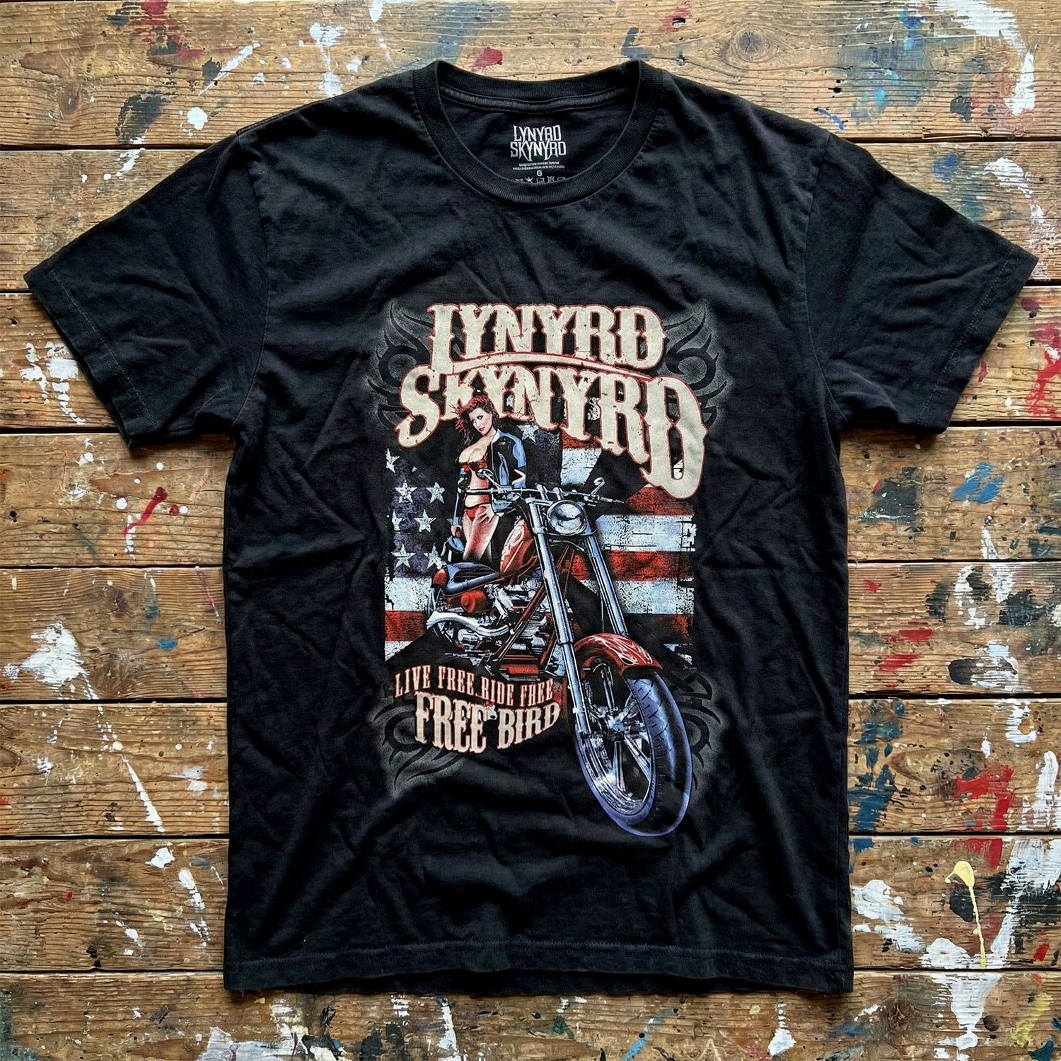 LYNYRD SKYNYRD Carbon T-Shirt, Ride Free