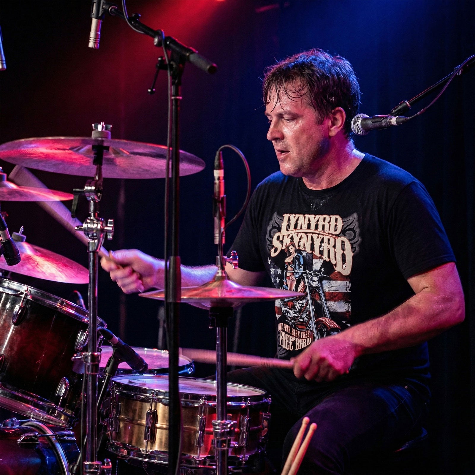 LYNYRD SKYNYRD Carbon T-Shirt, Ride Free