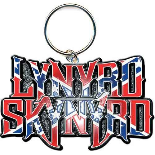 LYNYRD SKYNYRD Keychain, Flag Logo