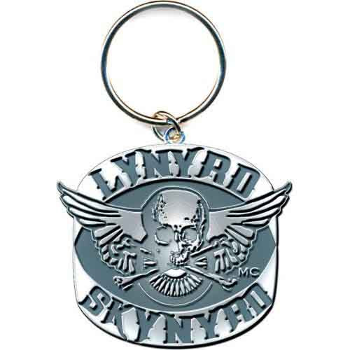 LYNYRD SKYNYRD Keychain, Biker Patch Logo