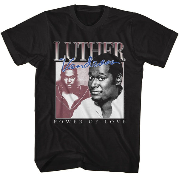 LUTHER VANDROSS Eye-Catching T-Shirt, Power of Love