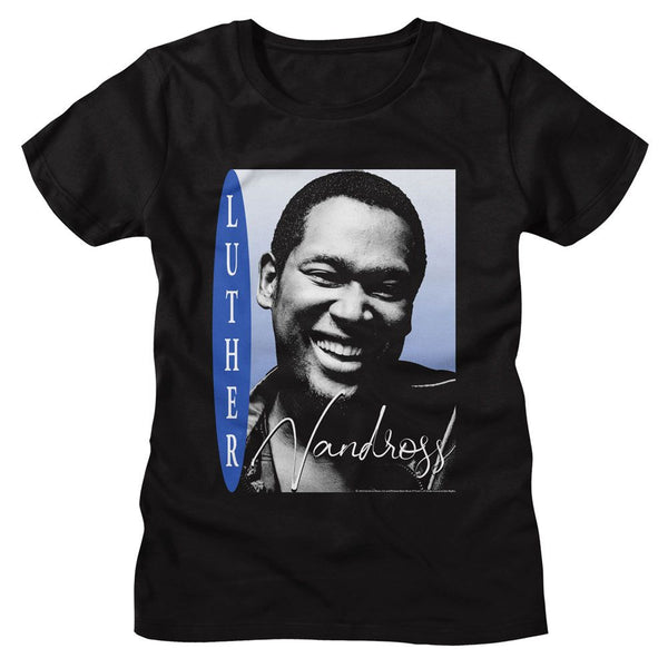LUTHER VANDROSS T-Shirt, Smiling Photo