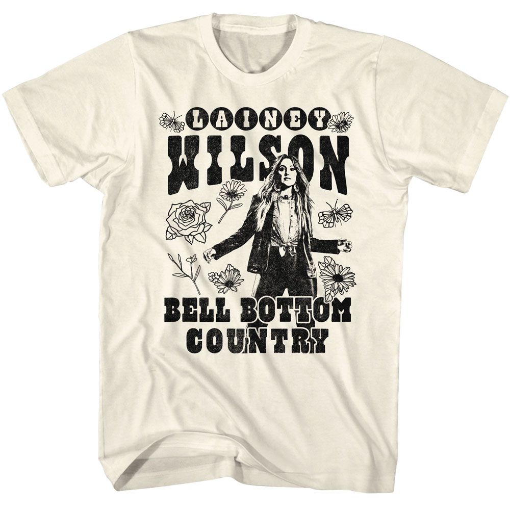 LAINEY WILSON Eye-Catching T-Shirt, Bell Bottom Country