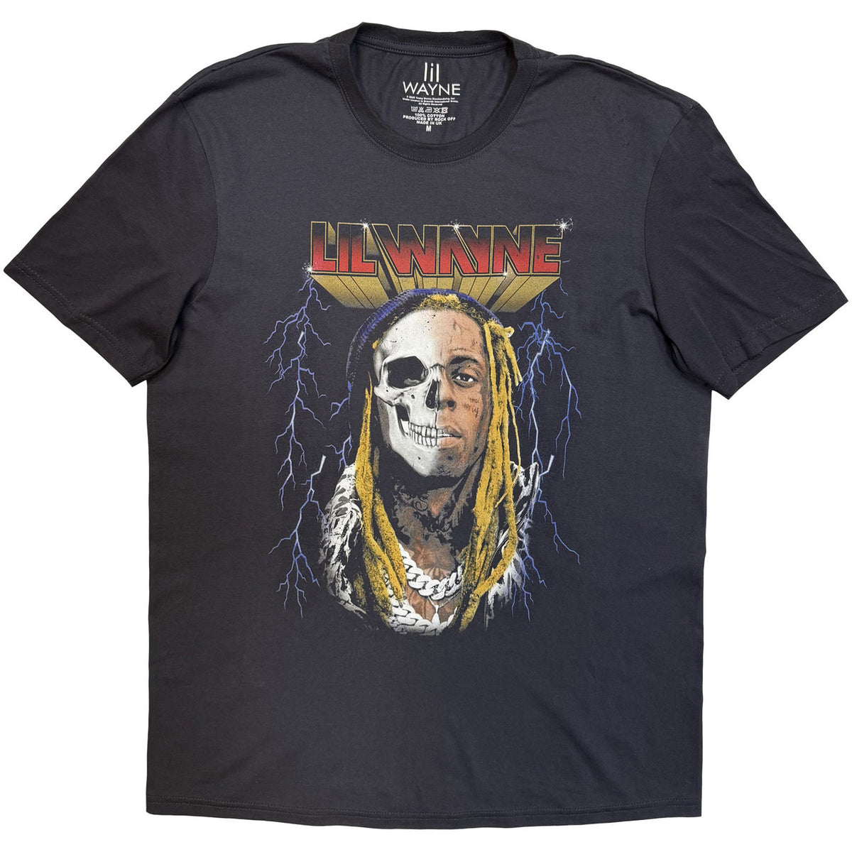LIL WAYNE Attractive T-Shirt, Lightning Art