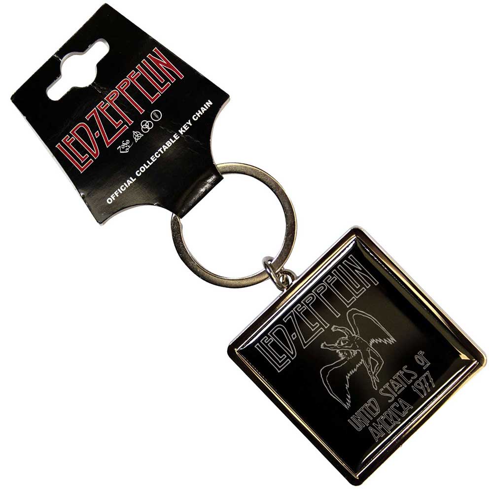 LED ZEPPELIN Keychain, 1977 Usa Tour