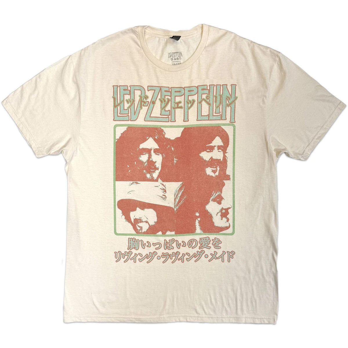 LED ZEPPELIN Attractive T-Shirt, Japanese Poster