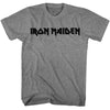 IRON MAIDEN Eye-Catching T-Shirt, Solid Logo