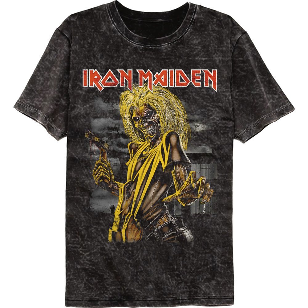 IRON MAIDEN Mineral Wash T-Shirt, Killers