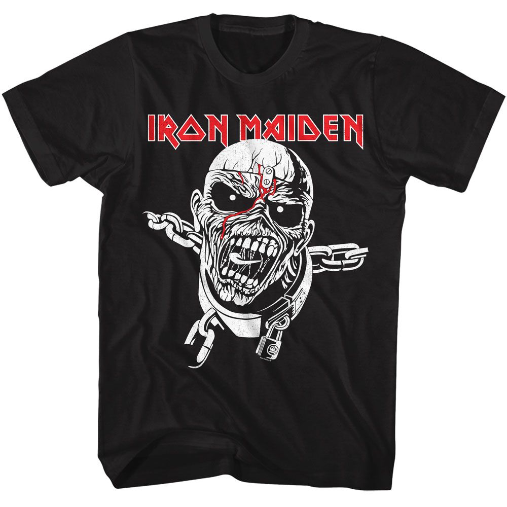 IRON MAIDEN Eye-Catching T-Shirt, Piece of Mind