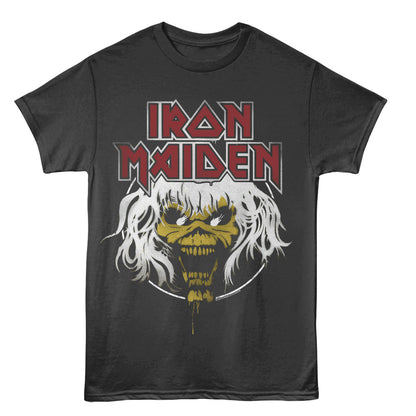IRON MAIDEN Eye-Catching T-Shirt, WORLD TOUR 1982