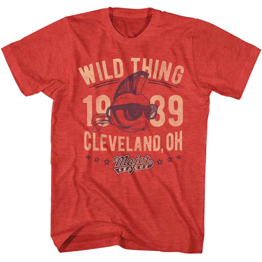 MAJOR LEAGUE Eye-Catching T-Shirt, WILD THING 94