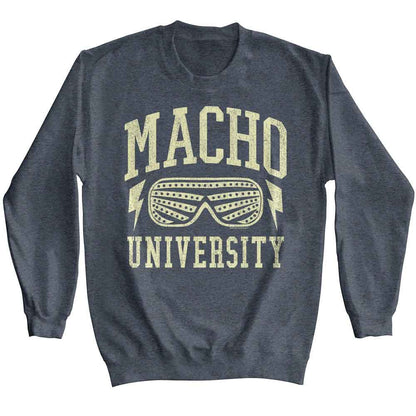 MACHO MAN Sweatshirt, UNIVERSITY
