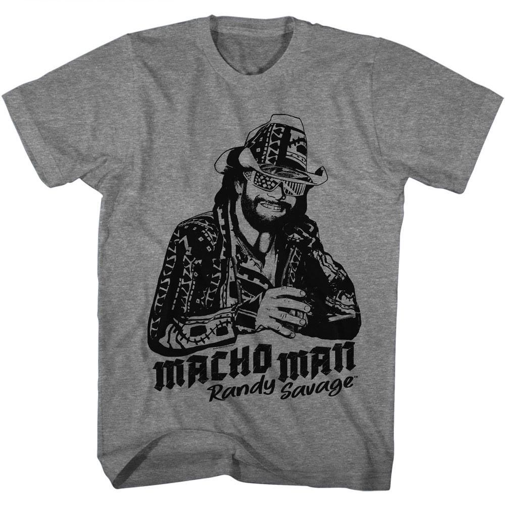 MACHO MAN Eye-Catching T-Shirt, MMRS