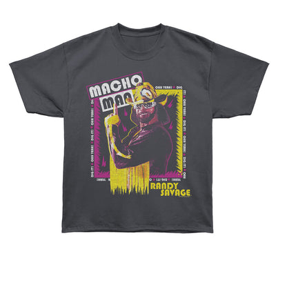 MACHO MAN Oversized T-Shirt, TO THE TOP