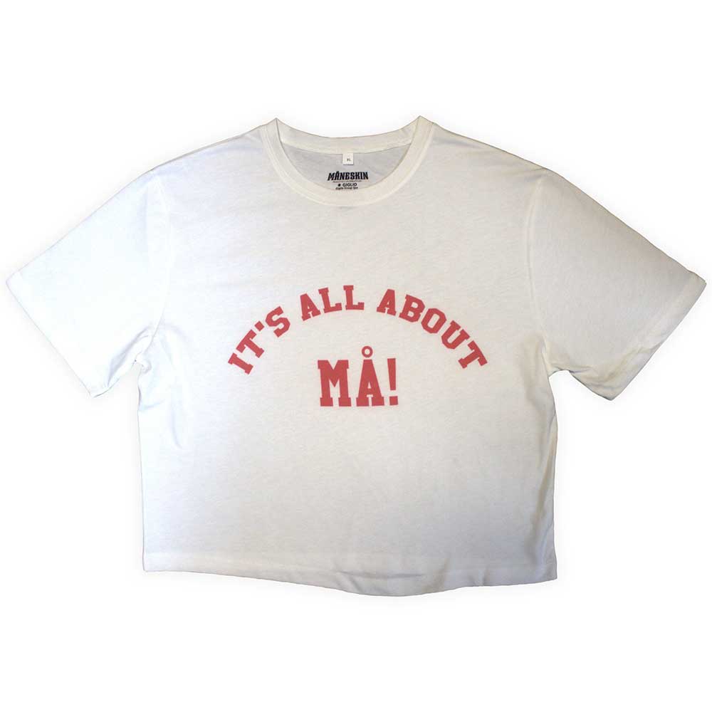 MANESKIN Attractive Crop Top, It’s All About Ma!