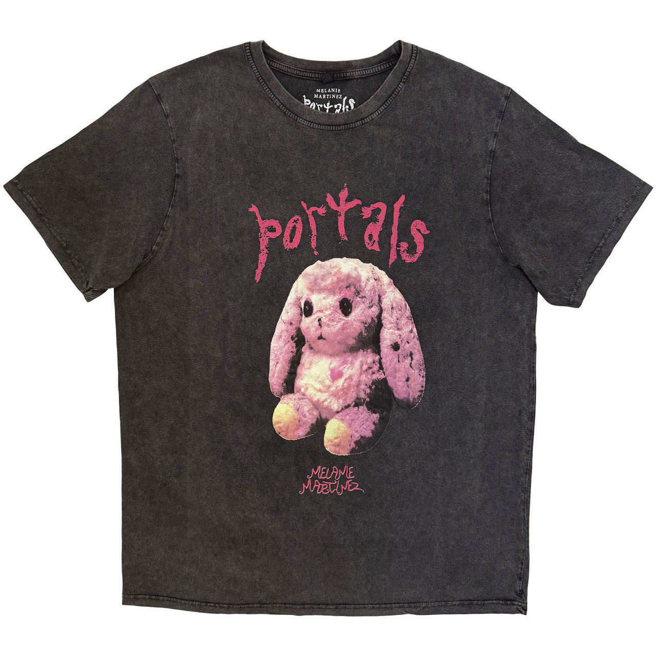 MELANIE MARTINEZ Stone Wash T-Shirt, Portals Bunny