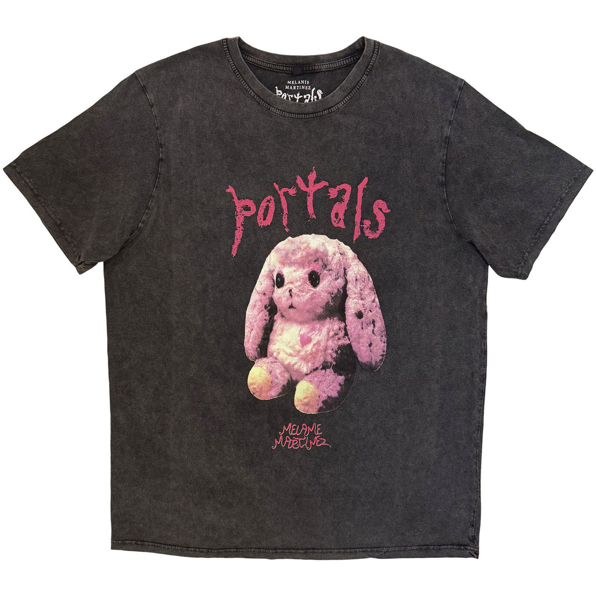 MELANIE MARTINEZ Stone Wash T-Shirt, Portals Bunny