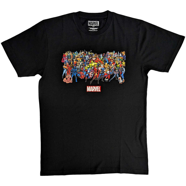 MARVEL COMICS Attractive T-shirt, Full Characters