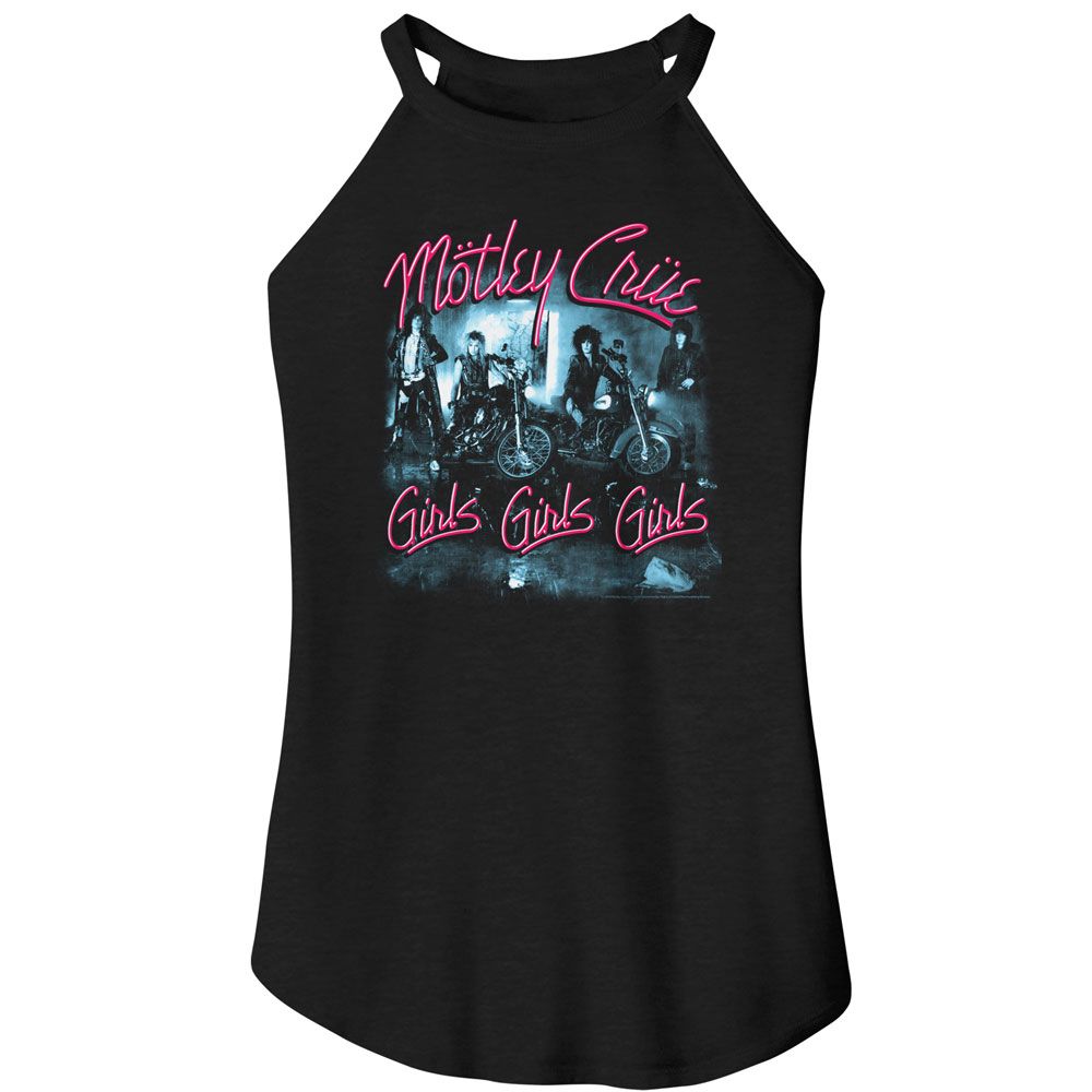 MOTLEY CRUE Rocker Tank Top, Girls Girls Girls