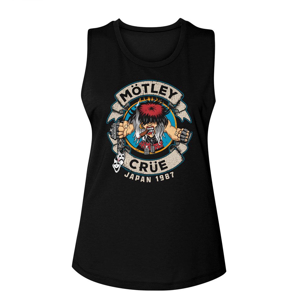 MOTLEY CRUE Eye-Catching Muscle Tank for Women, Allister