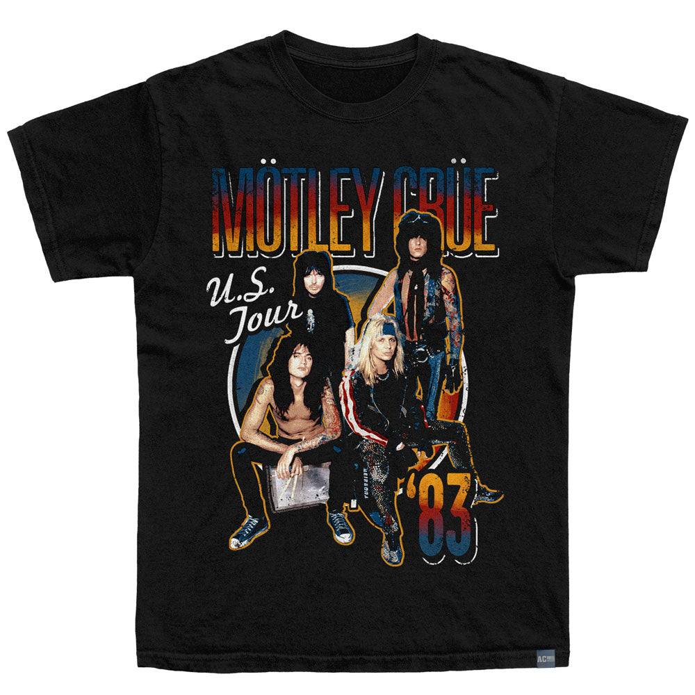 MOTLEY CRUE Made in USA T-Shirt, US TOUR 83