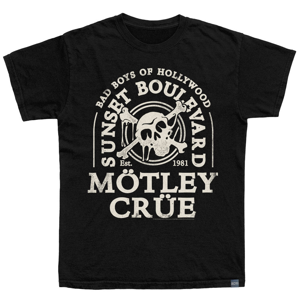 MOTLEY CRUE Made in USA T-Shirt, DRIPSKULL