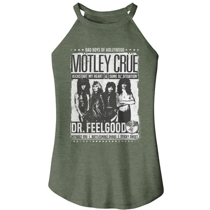 MOTLEY CRUE Rocker Tank Top, Dr Feelgood Songs