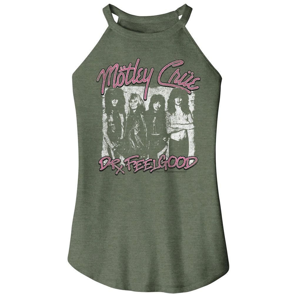 MOTLEY CRUE Rocker Tank Top, Dr Feelgood