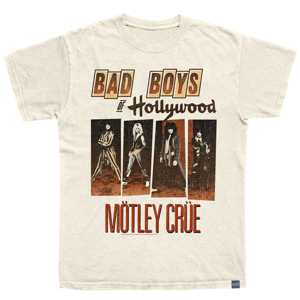 MOTLEY CRUE Made in USA T-Shirt, BAD BOYS