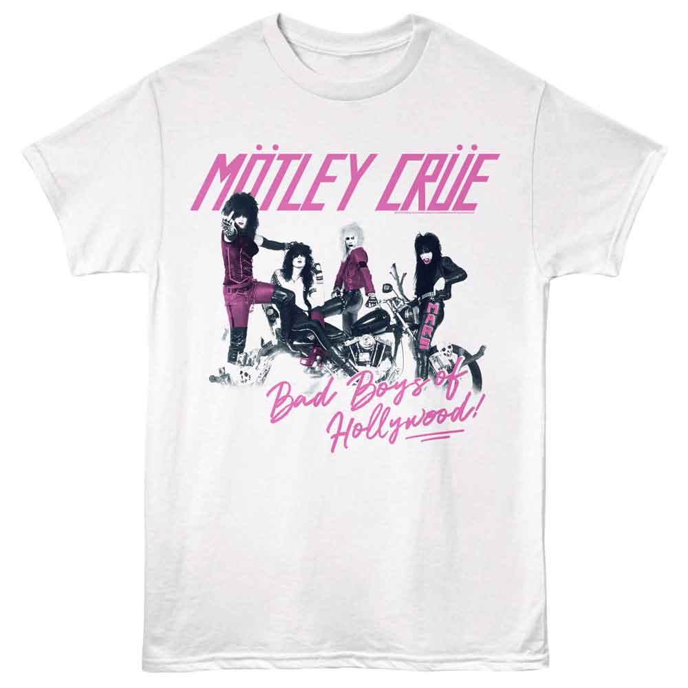 MOTLEY CRUE Eye-Catching T-Shirt, BAD BOYS