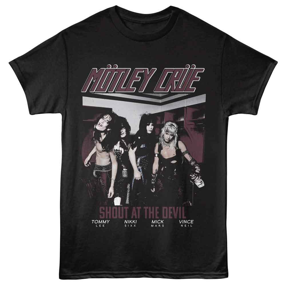 MOTLEY CRUE Eye-Catching T-Shirt, SATD