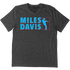 Miles Davis All Star T-Shirt In Charcoal Grey