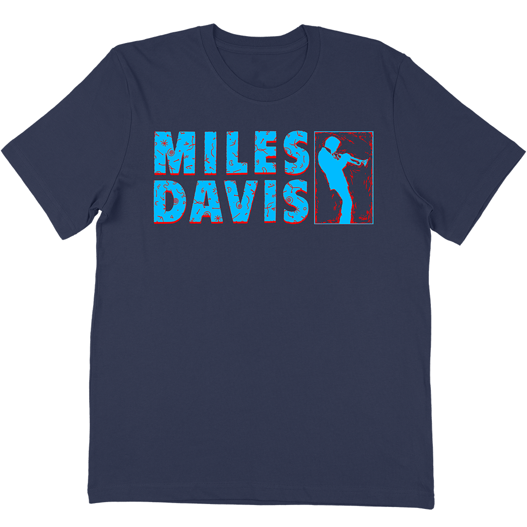 Miles Davis All Star T-Shirt In Navy