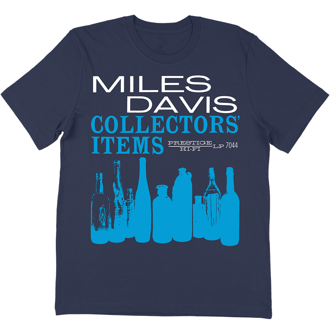 Miles Davis &quot;Collectors Items&quot; T-Shirt In Navy