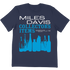 Miles Davis "Collectors Items" T-Shirt In Navy