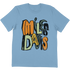 Miles Davis Illustrated Text T-Shirt In Light Blue