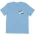 Miles Davis Music Notes T-Shirt In Light Blue