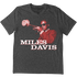 Miles Davis "Prestige" T-Shirt In Charcoal Grey