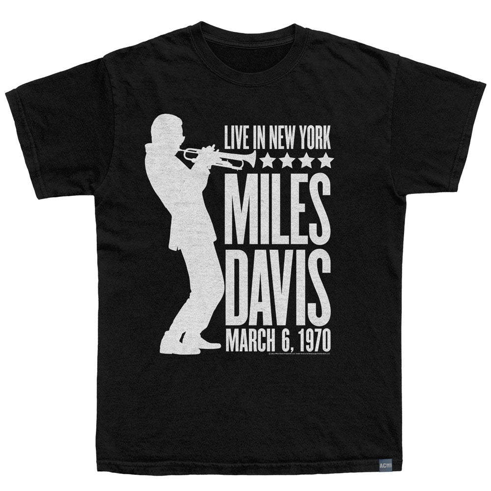 MILES DAVIS Made in USA T-Shirt, SILHOUETTE