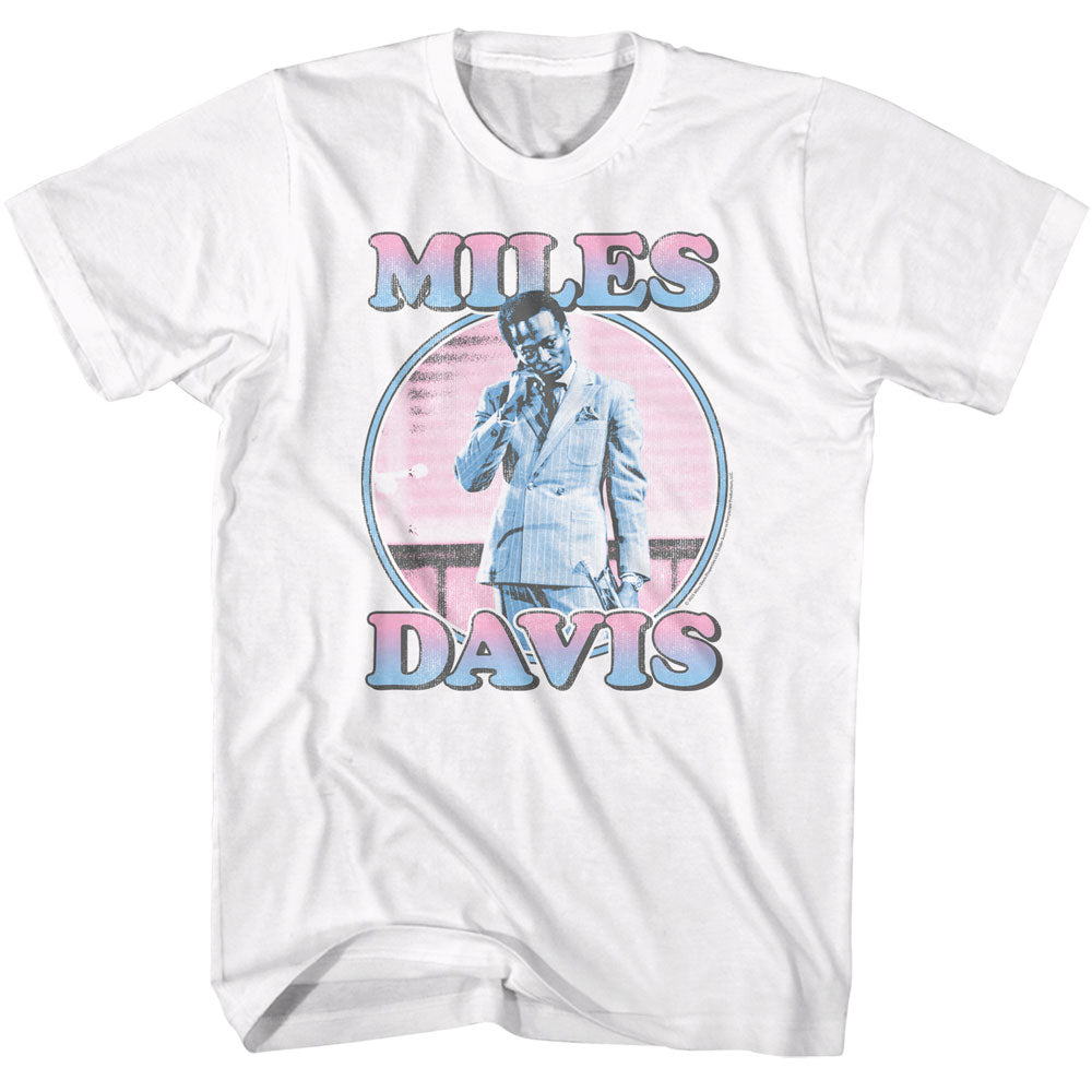 MILES DAVIS Eye-Catching T-Shirt, PASTEL