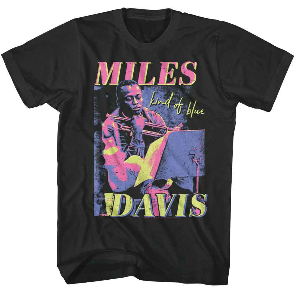 MILES DAVIS Eye-Catching T-Shirt, Kind of Blue