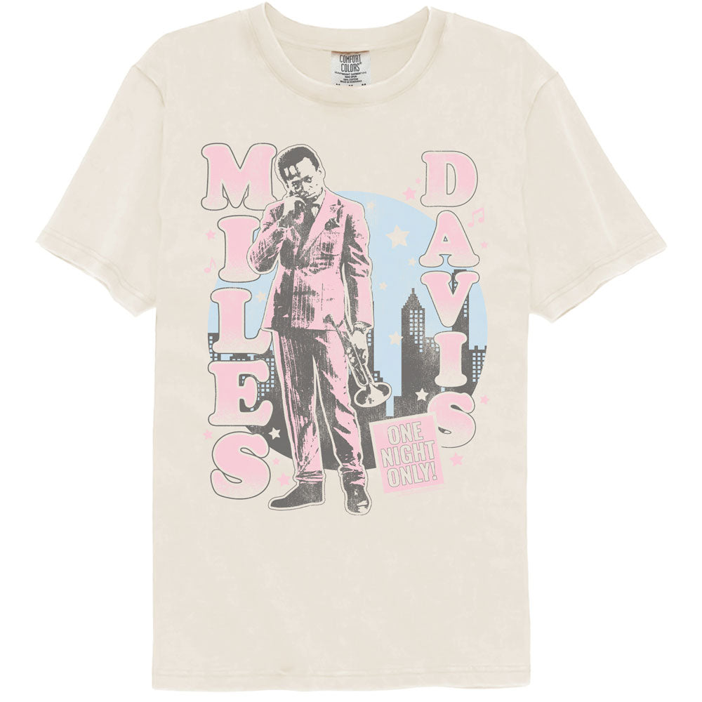 MILES DAVIS Garment Dye T-Shirt, ONE NIGHT ONLY