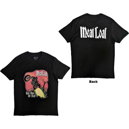 MEAT LOAF Attractive T-Shirt, Bat Out Of Hell Cover